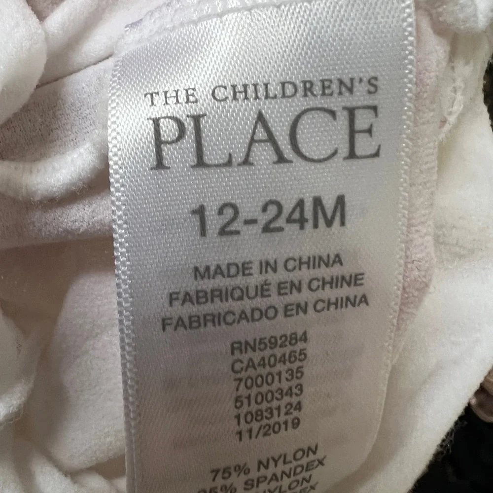 The Children’s Place 12-24M Girls White Tights